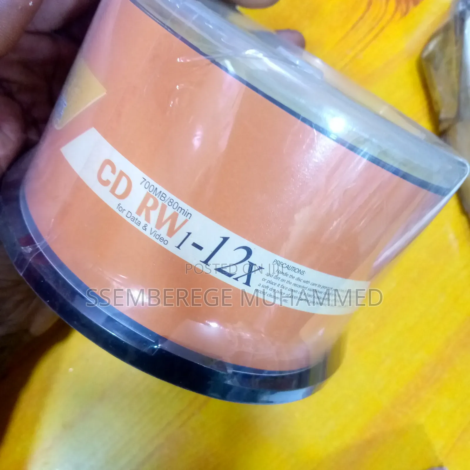 Cd Rw for Dat Video