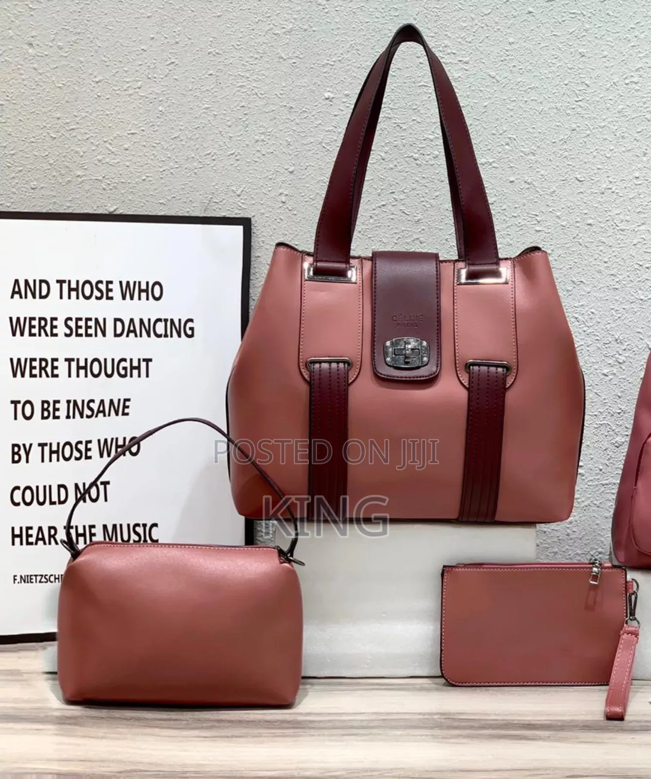 Crack Handbag Combo