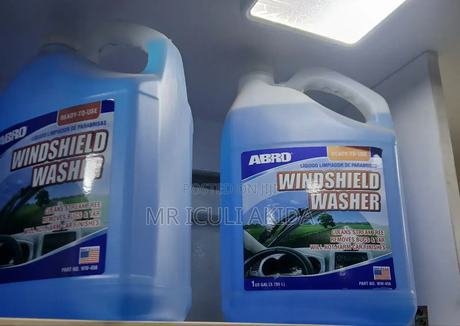 3.7litres Abro USA Car Windshield Washing Liquid Formula