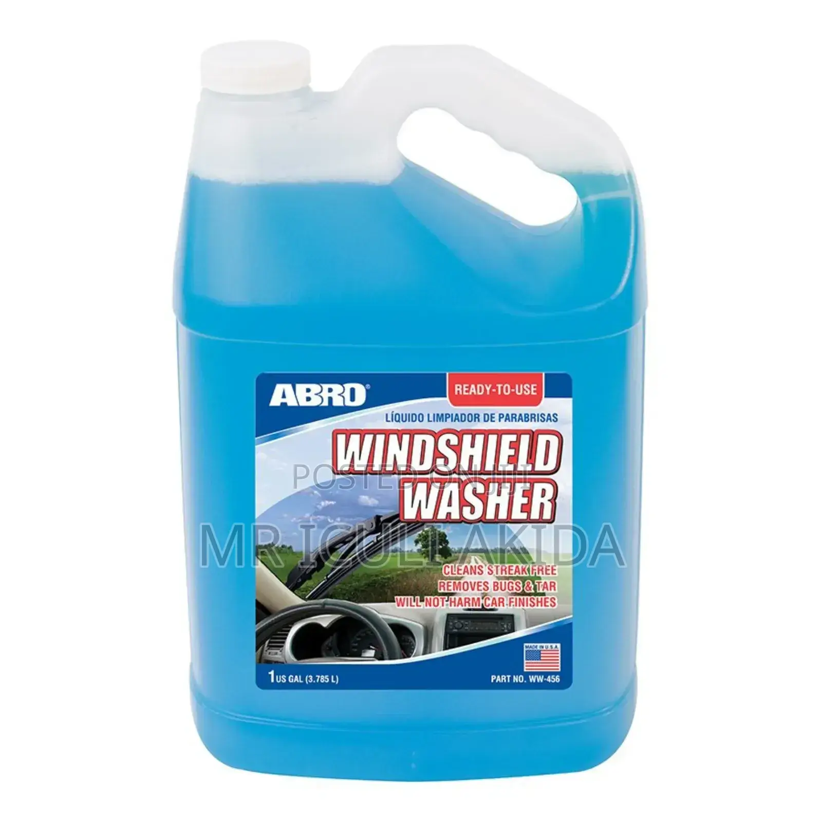 3.7litres Abro USA Car Windshield Washing Liquid Formula