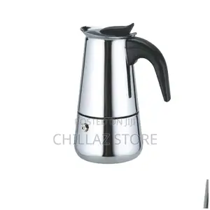 9 Cups Stainless Steel Coffee Pot.