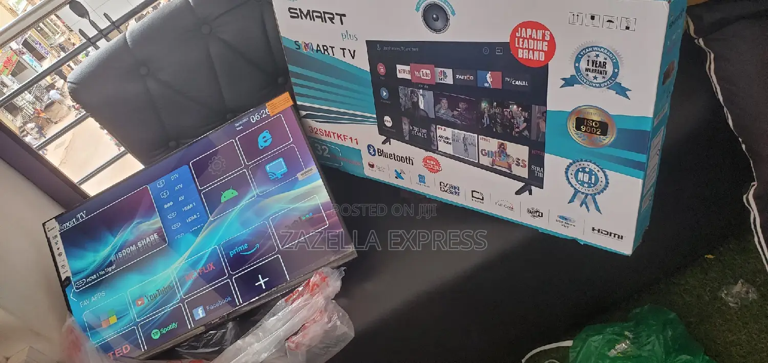 Smartplus 32inch Smart Android TV With Bluetooth – Black