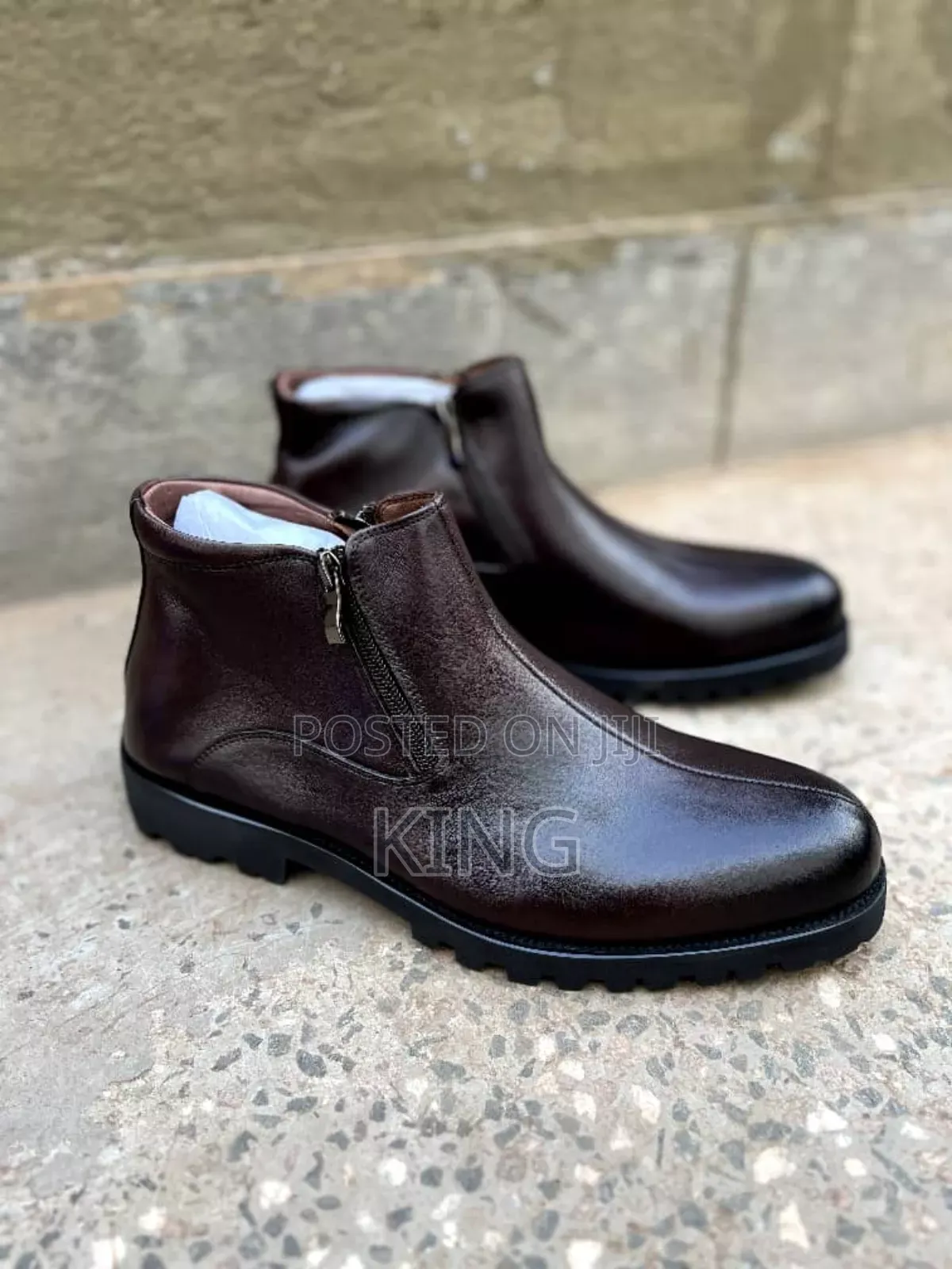 Elite Gentle Leather Boots. Men