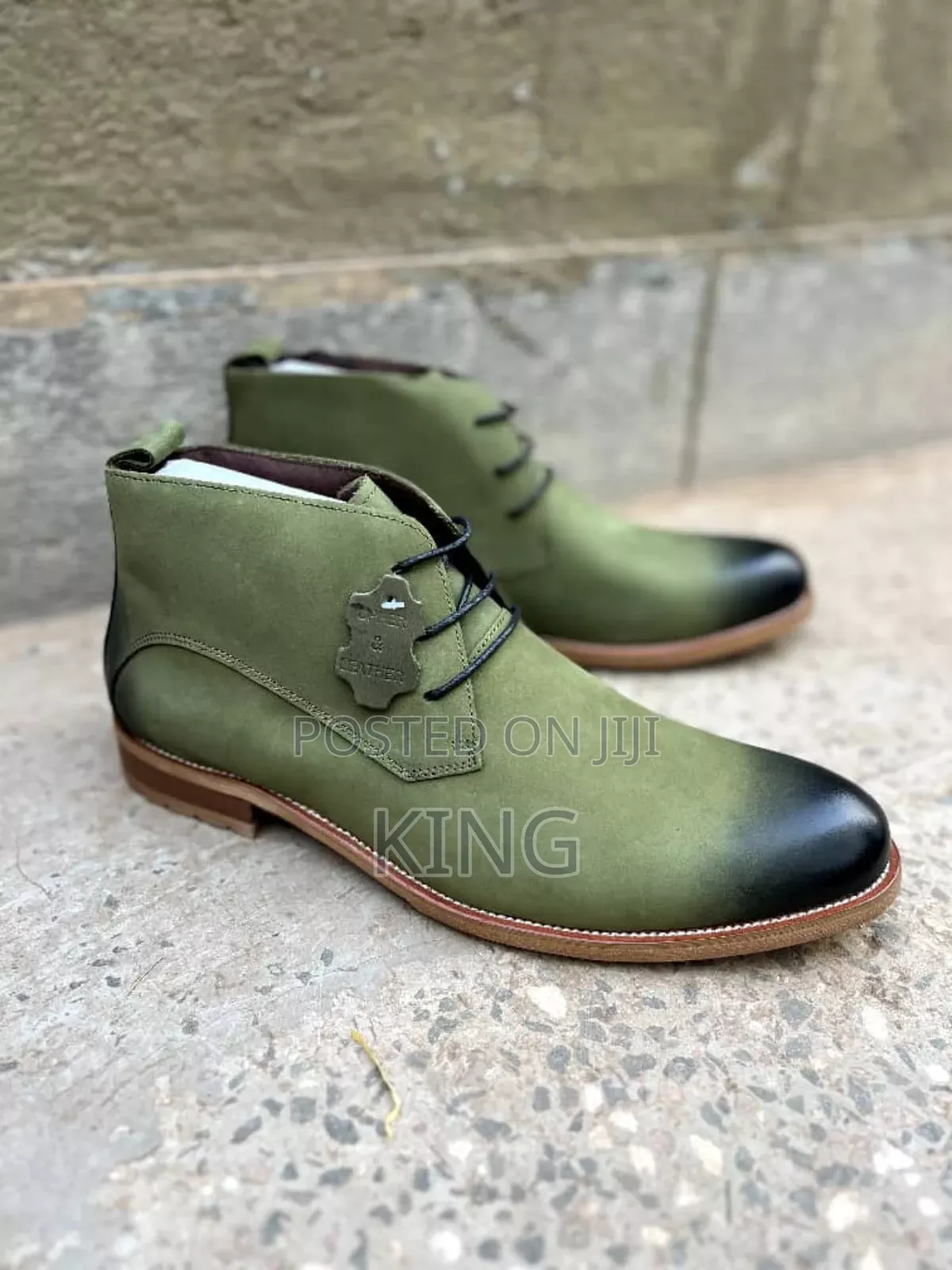 Luxy Gentle Leather Boots. Men
