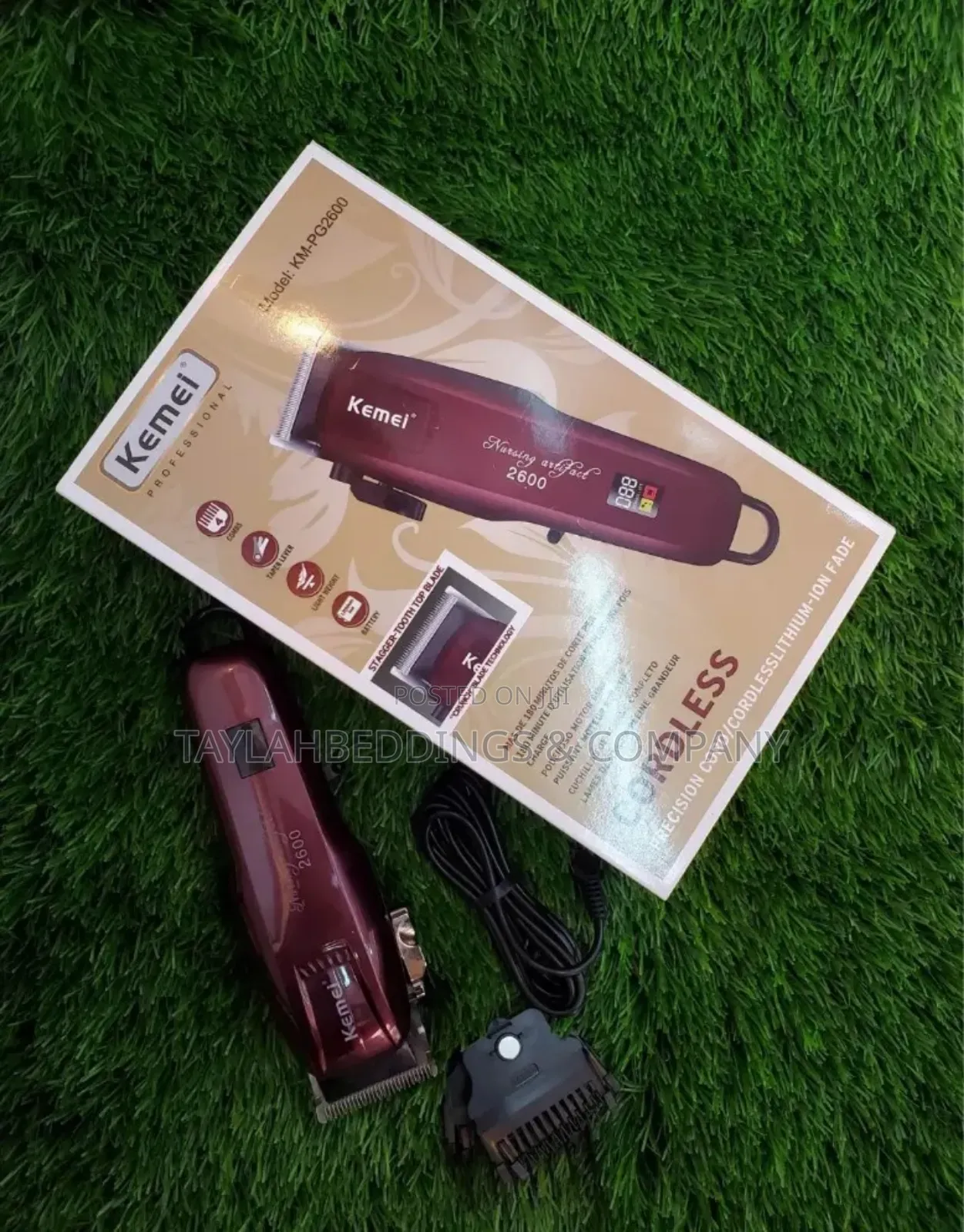 KEMEI Electric Men Shaver Cordless Precision Cord/Cordless