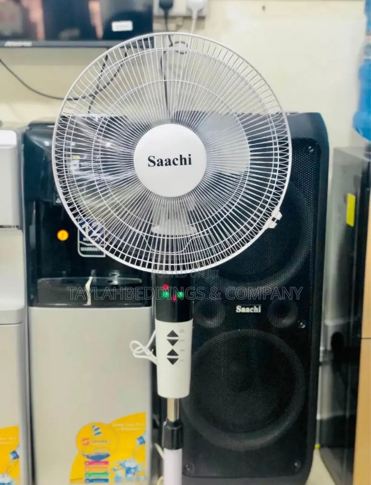 Saachi 16 Inch Fan With Remote Control 3speeds 3windows