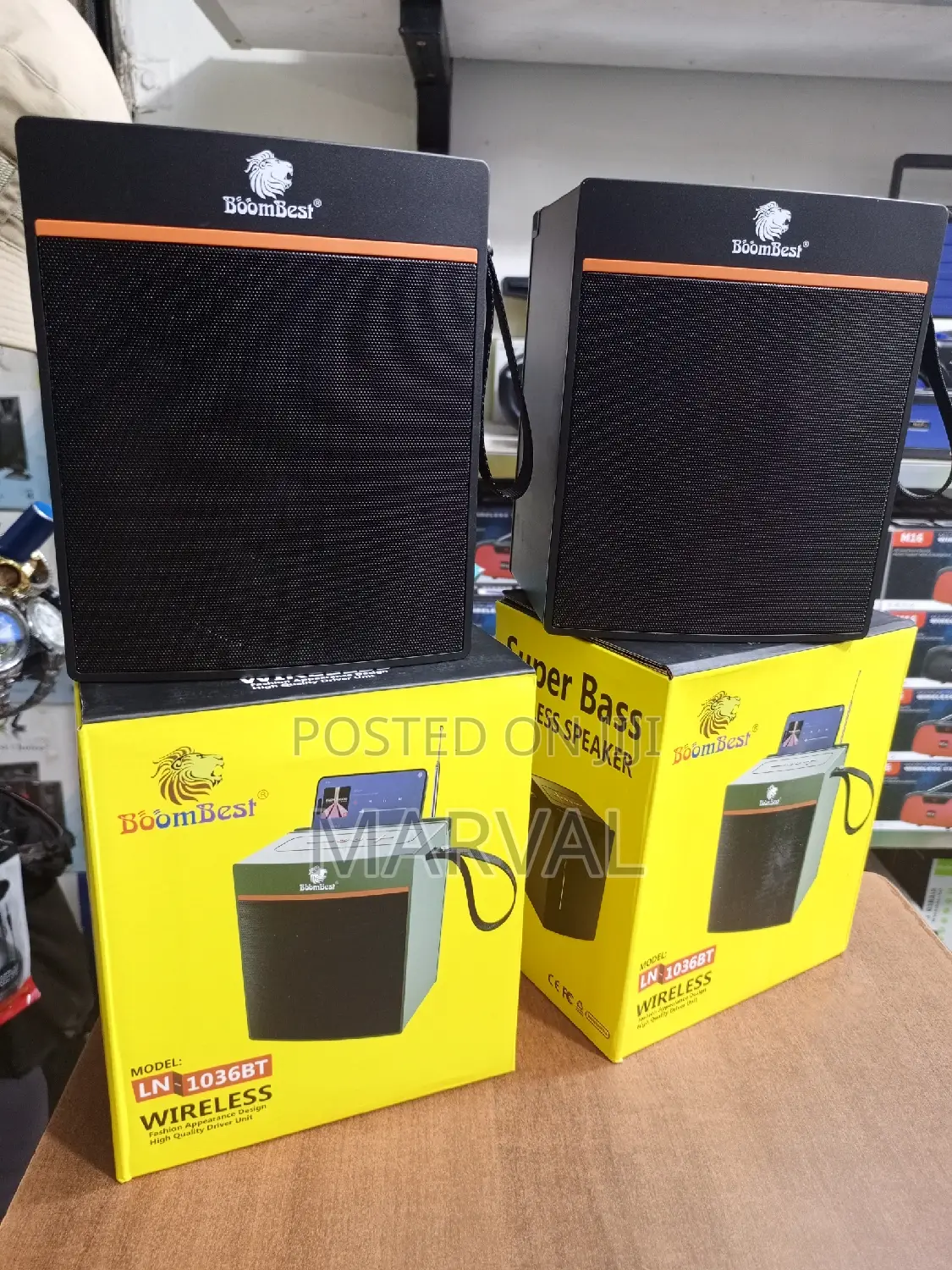 Super Bass Portable Speaker (Boombest LN-1036BT)