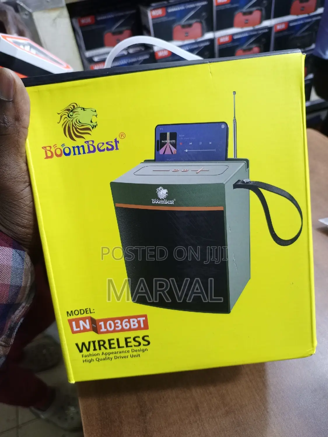 Super Bass Portable Speaker (Boombest LN-1036BT)