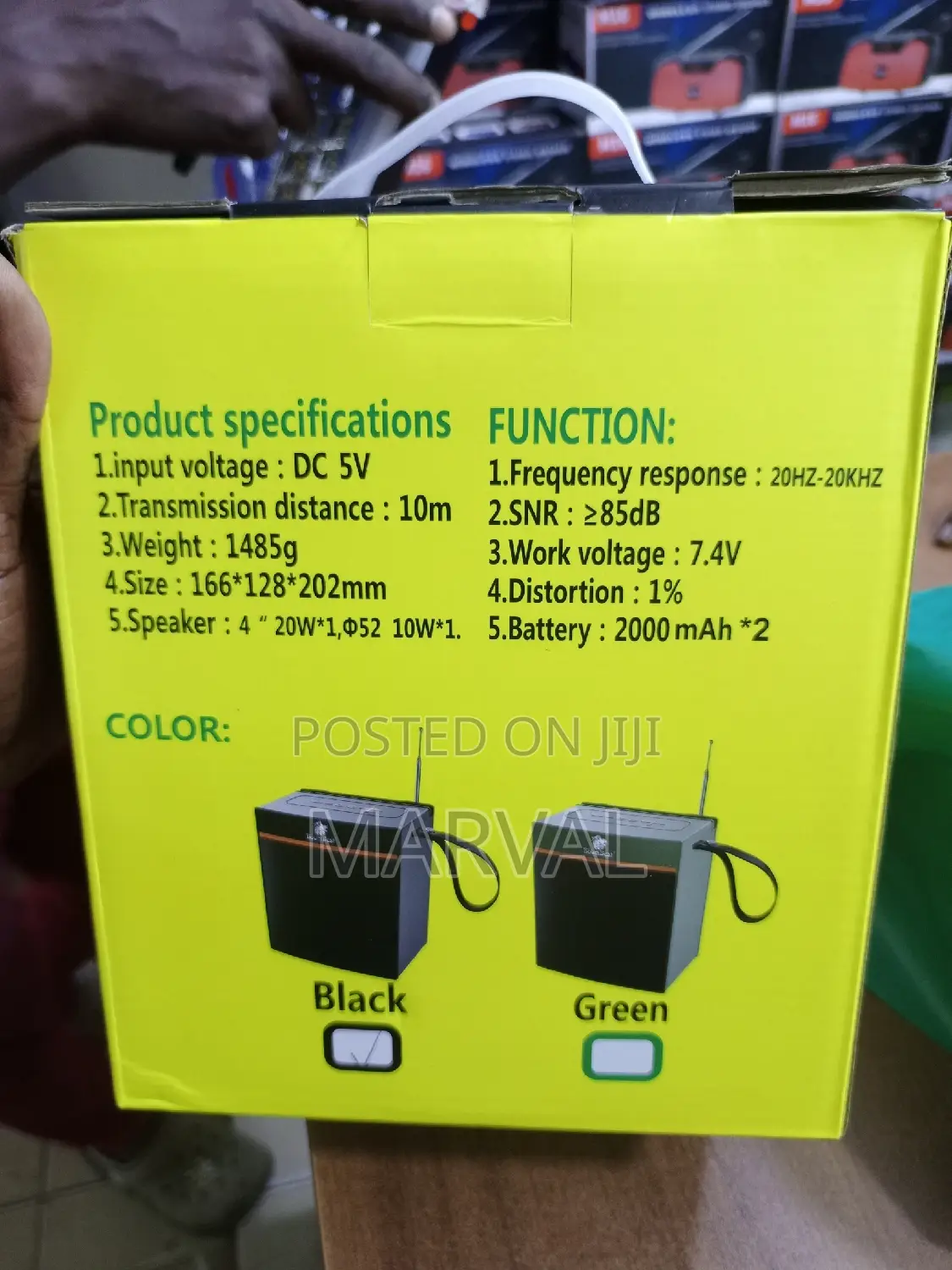 Super Bass Portable Speaker (Boombest LN-1036BT)