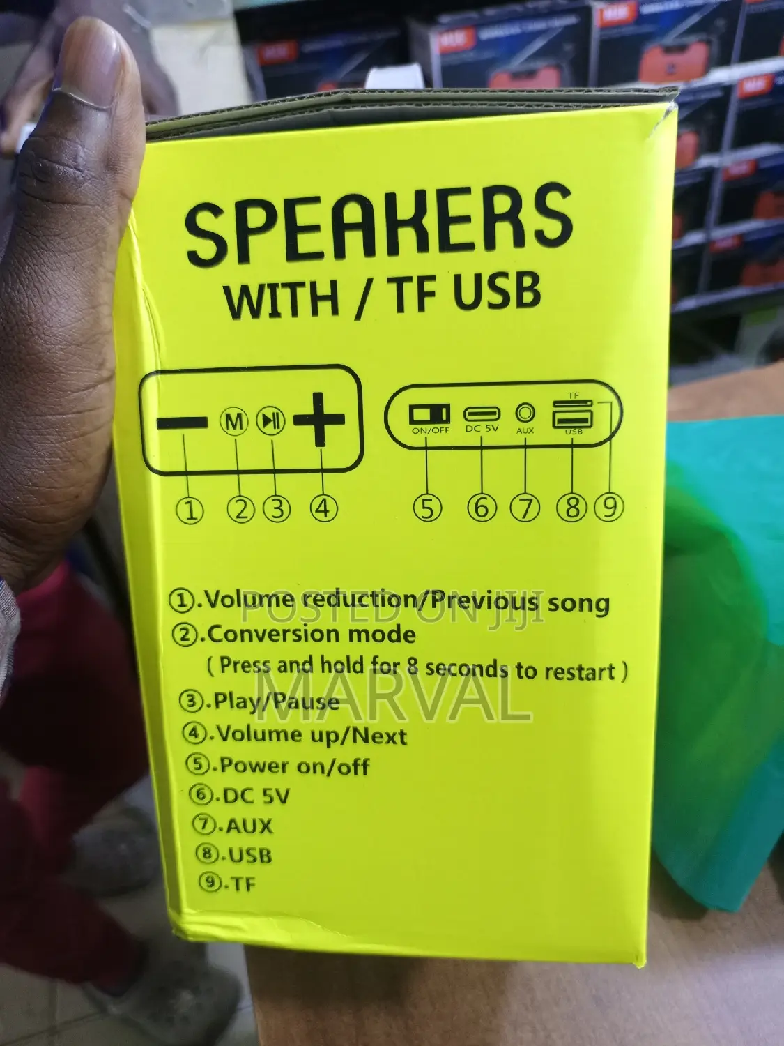 Super Bass Portable Speaker (Boombest LN-1036BT)