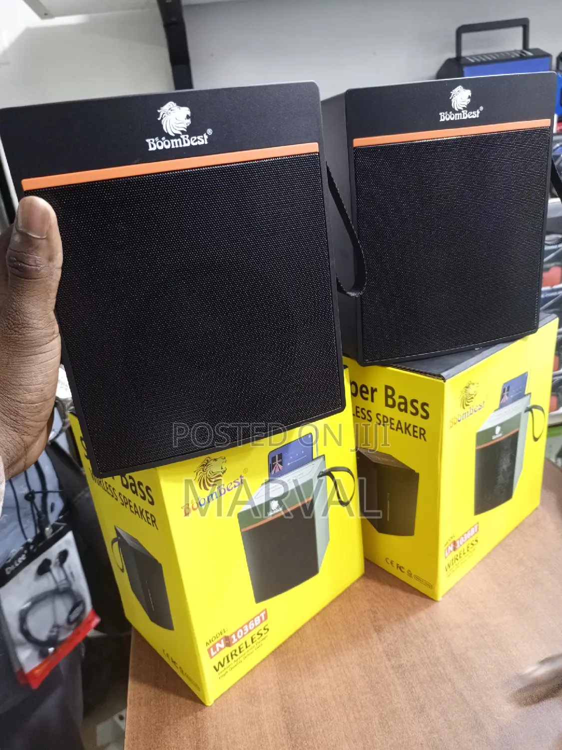 Super Bass Portable Speaker (Boombest LN-1036BT)