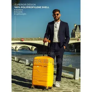 24 Inch 1 Piece Luggage Set Hardside Polypropylene Suitcase