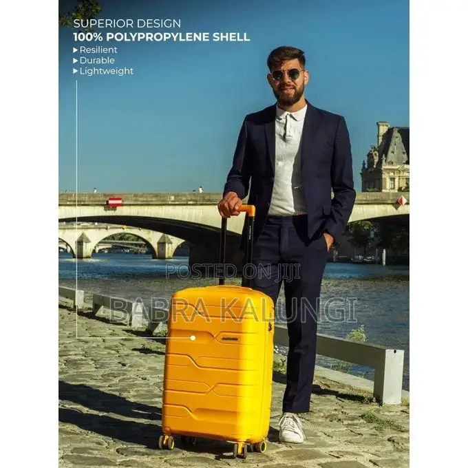 24 Inch 1 Piece Luggage Set Hardside Polypropylene Suitcase