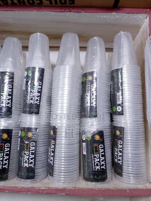 Galaxy Pack 300ML 25PCS Disposable Cups With Cover