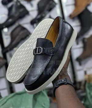 Original Christian Dior Casual White Sole Moccasin Loafers