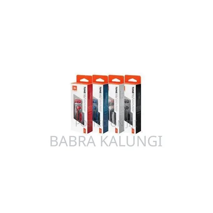 Jbi Tune 110 Wired in-Earbud Headphones