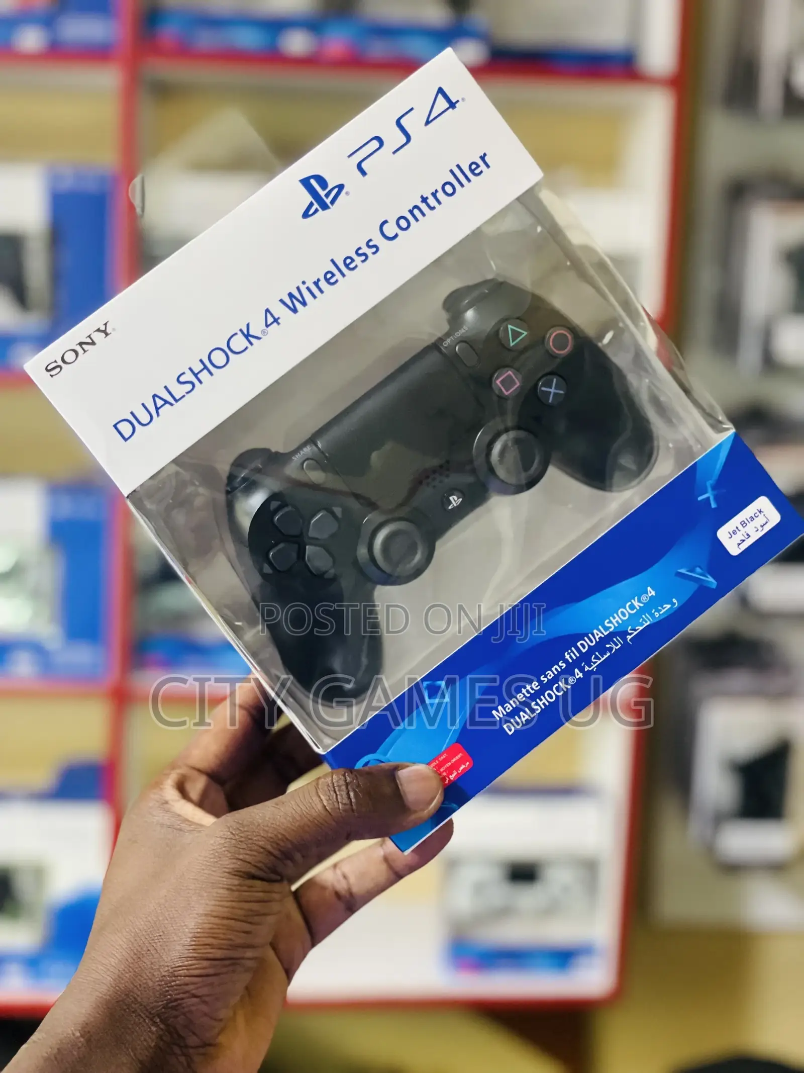 SONY PLAYSTATION 4 Controllers- Black Color