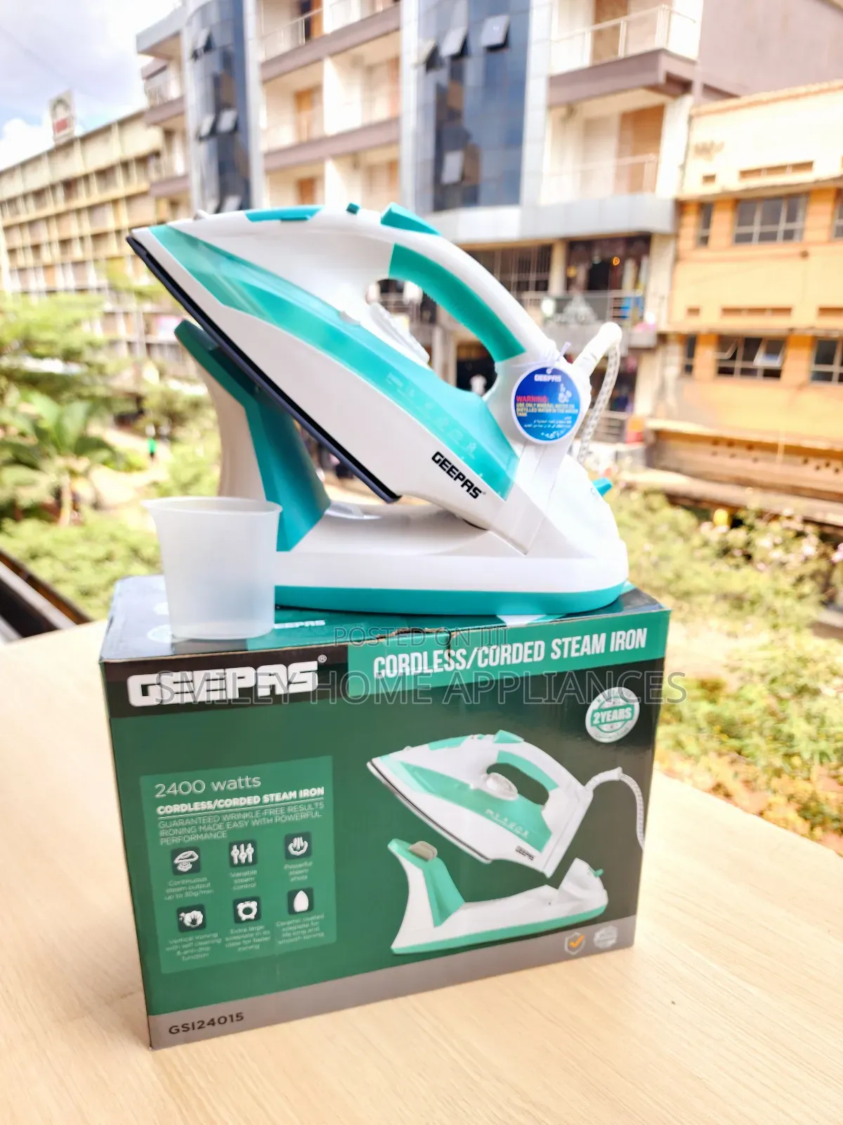 Newly Imported Geepas Steam Iron Station