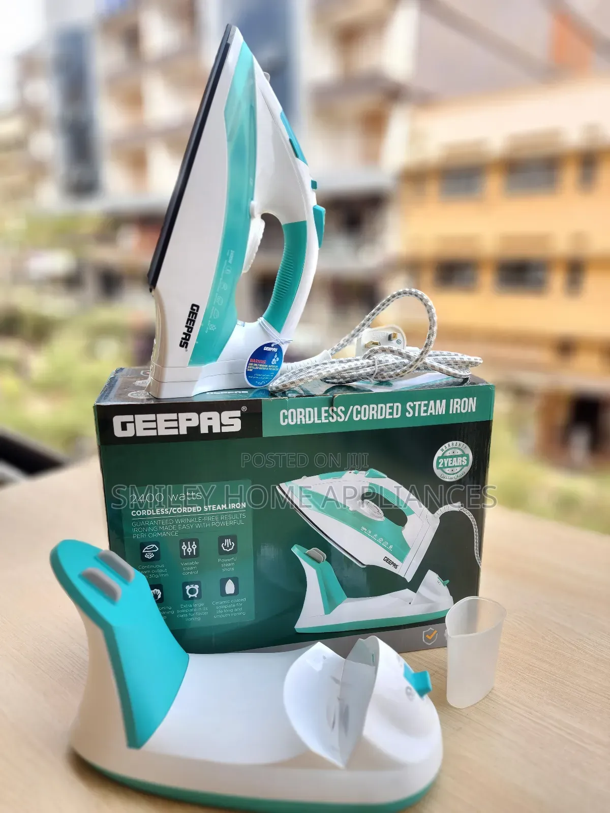 Newly Imported Geepas Steam Iron Station