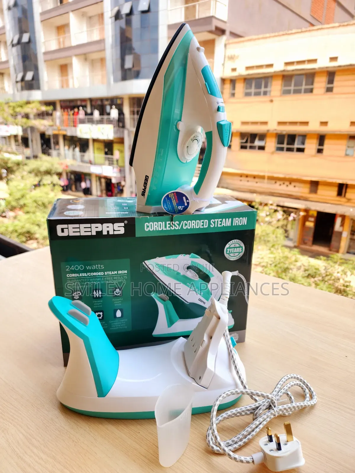 Newly Imported Geepas Steam Iron Station