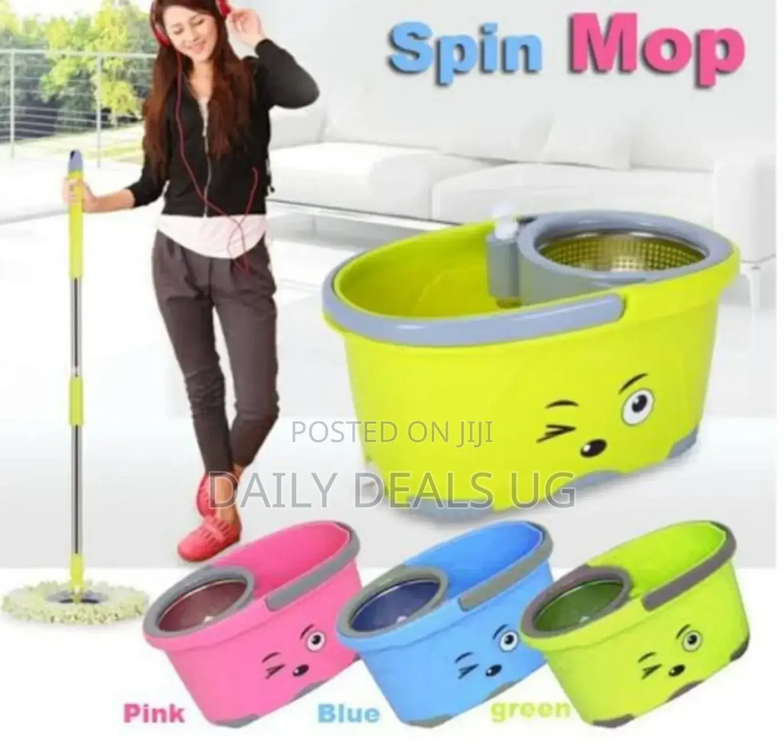 Plastic Spin Mopper