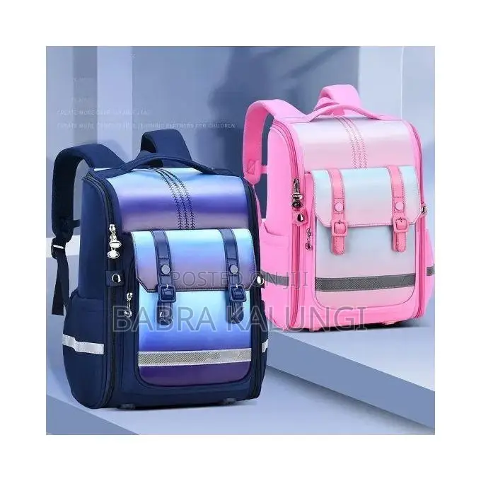 School Bags Kids Backpack Many Pockets Waterproof