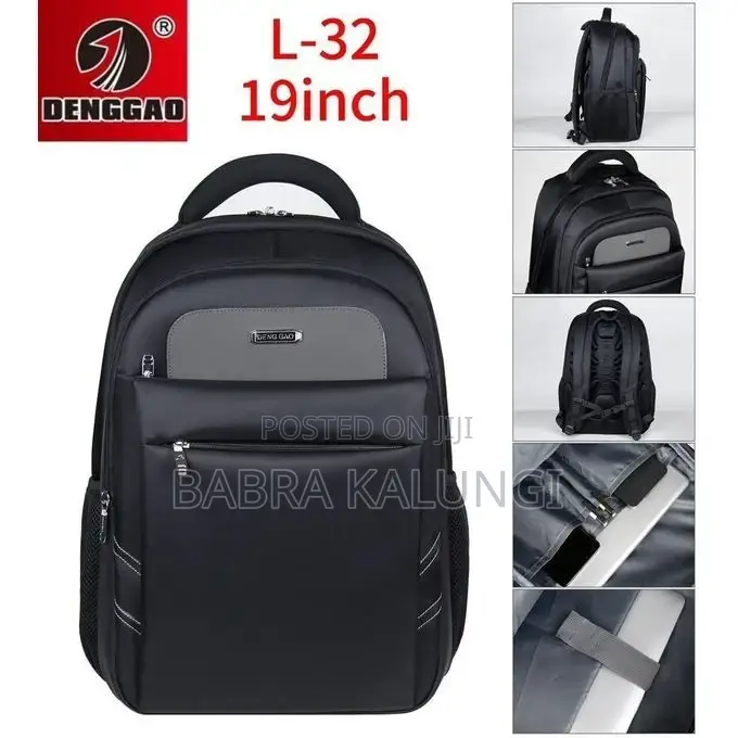 DENGGAO 19 Inch Anti Theft Travel Laptop Student Bookbag