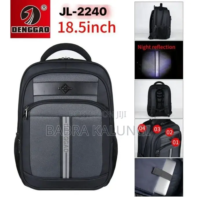 DENGGAO 18.5 Inch Casual Backpack Classical Fashion