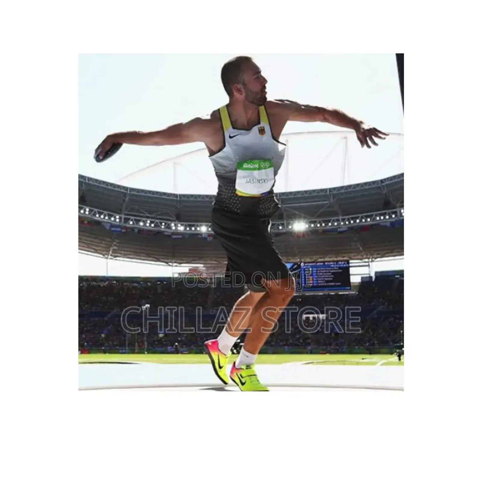 Discus Rubber Throw.