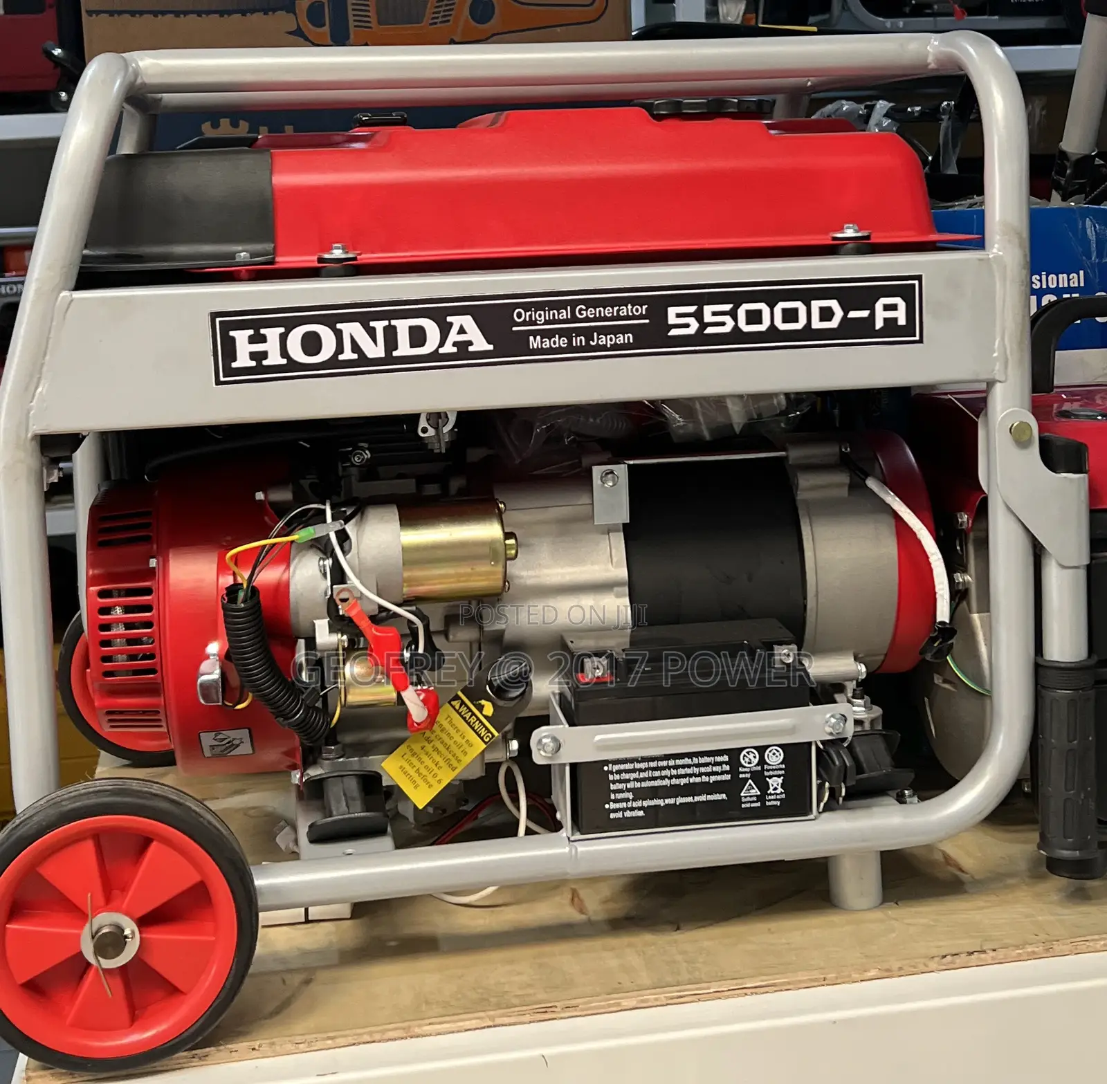 Honda 5kva Petrol Generator Made in Japan With Key Start