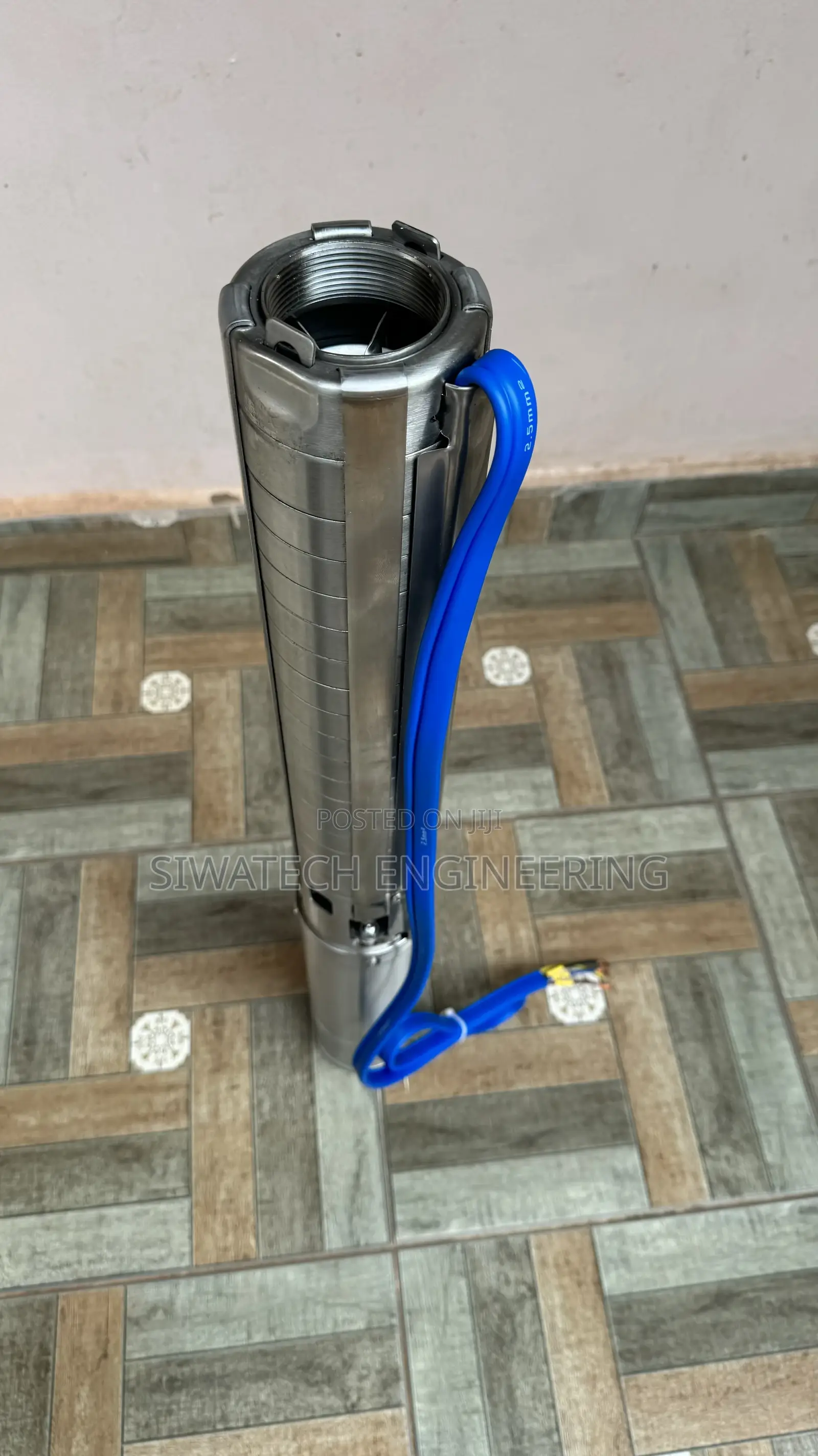 200m Head, 11cubics/Hr, 4kw 2” Outlet Hybrid Ac/Dc Submersible Pump Ss