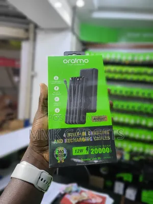 Oraimo 4 Built in Charging and Recharging Cables