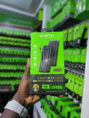 Oraimo 4 Built in Charging and Recharging Cables