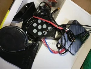 Electric Car Horns. Sound Changing