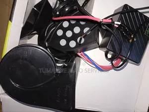 Electric Car Horns. Sound Changing