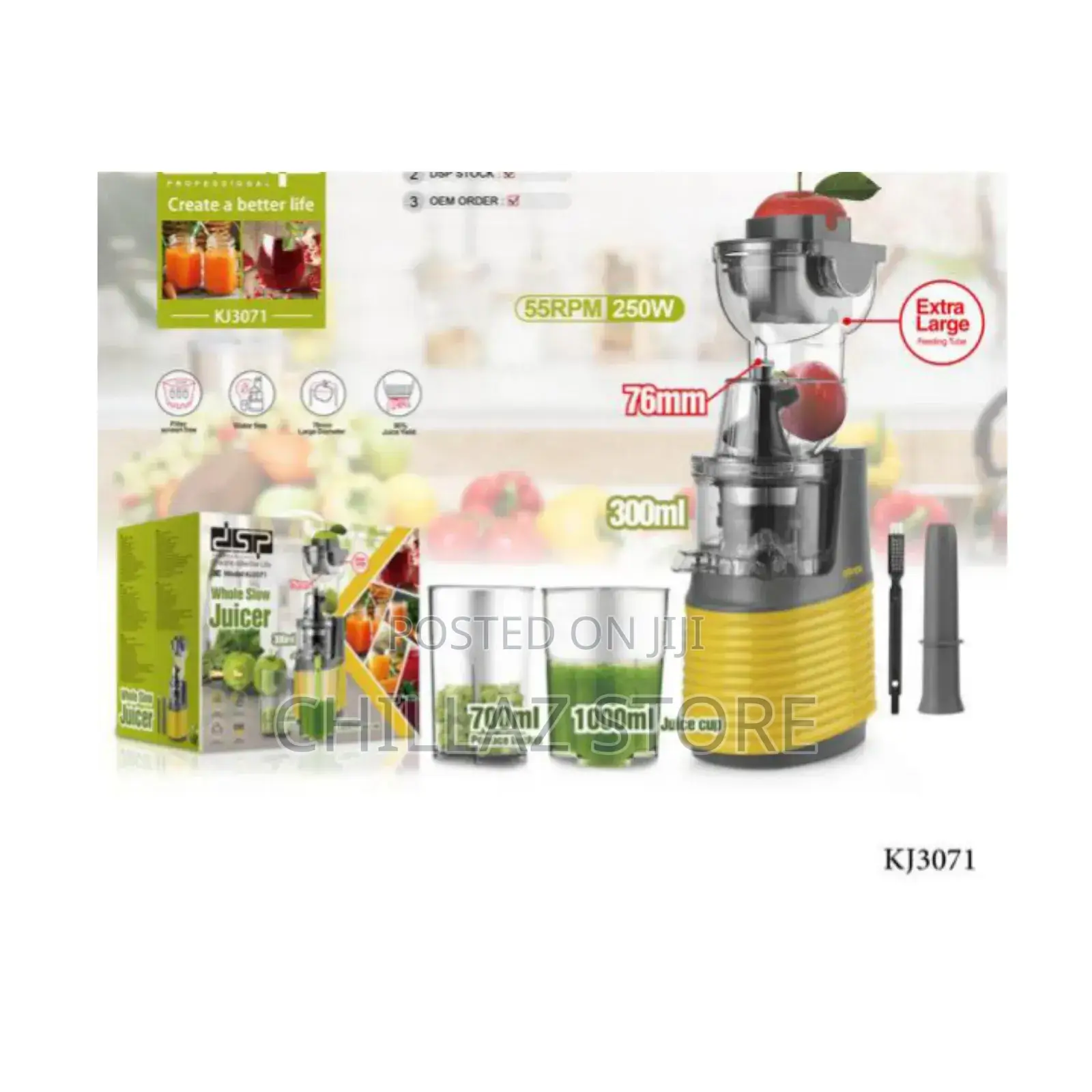DSP Whole Slow Juicer.