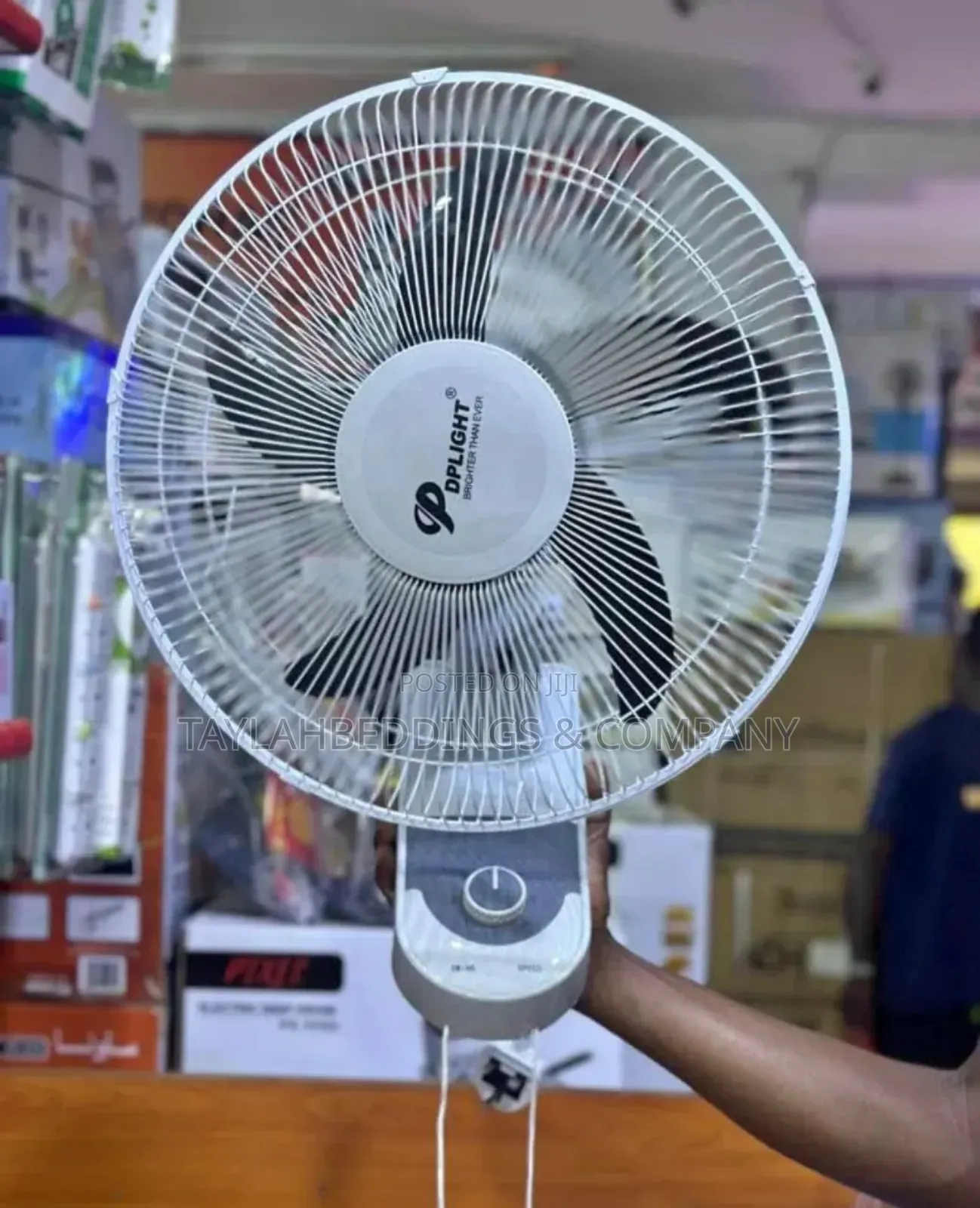 Dp Light Reliable 16 Inch Oscillating Rotating Wall Fan