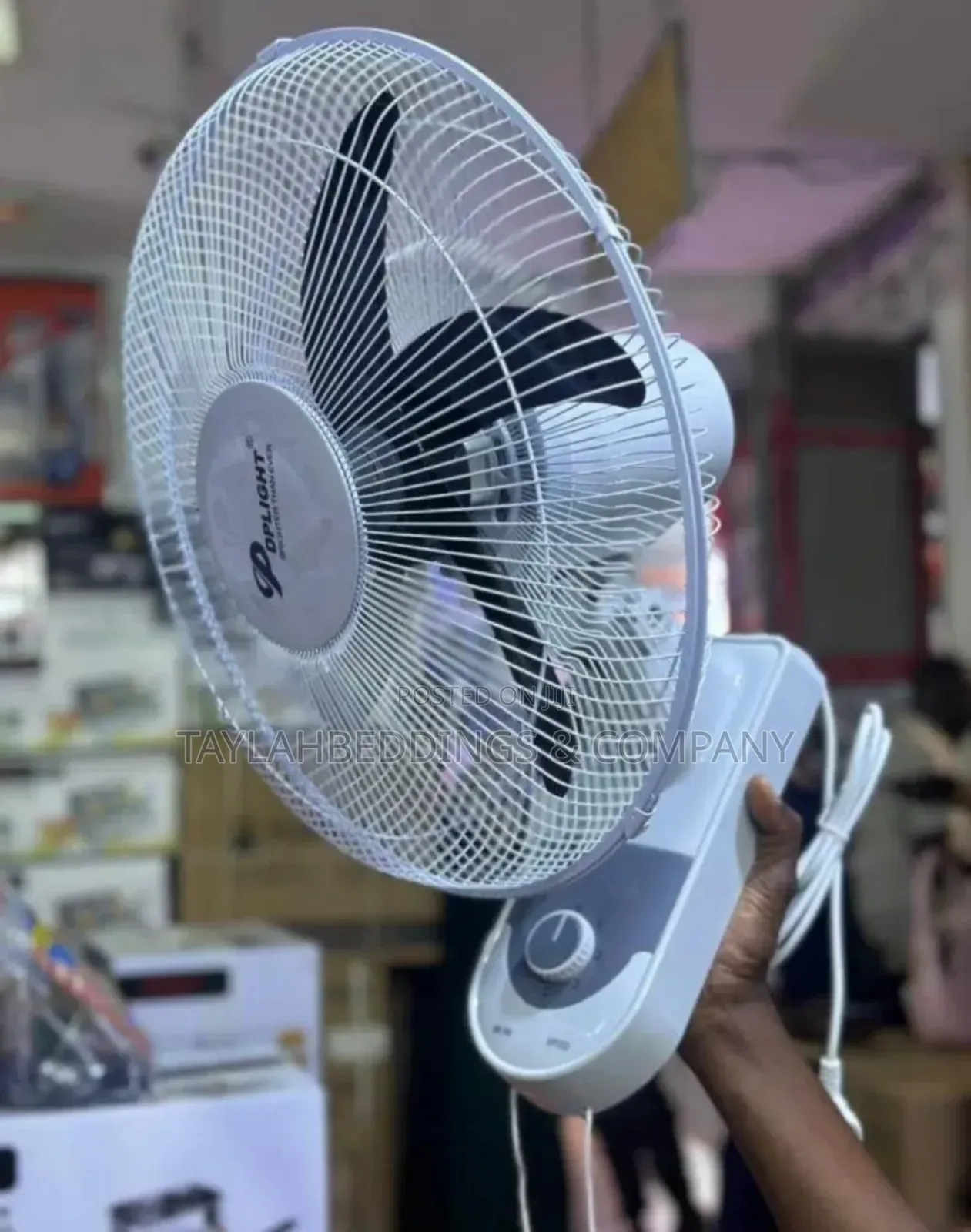 Dp Light Reliable 16 Inch Oscillating Rotating Wall Fan