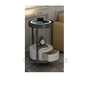 Smart Touch Sensor Digital Bedside Table.
