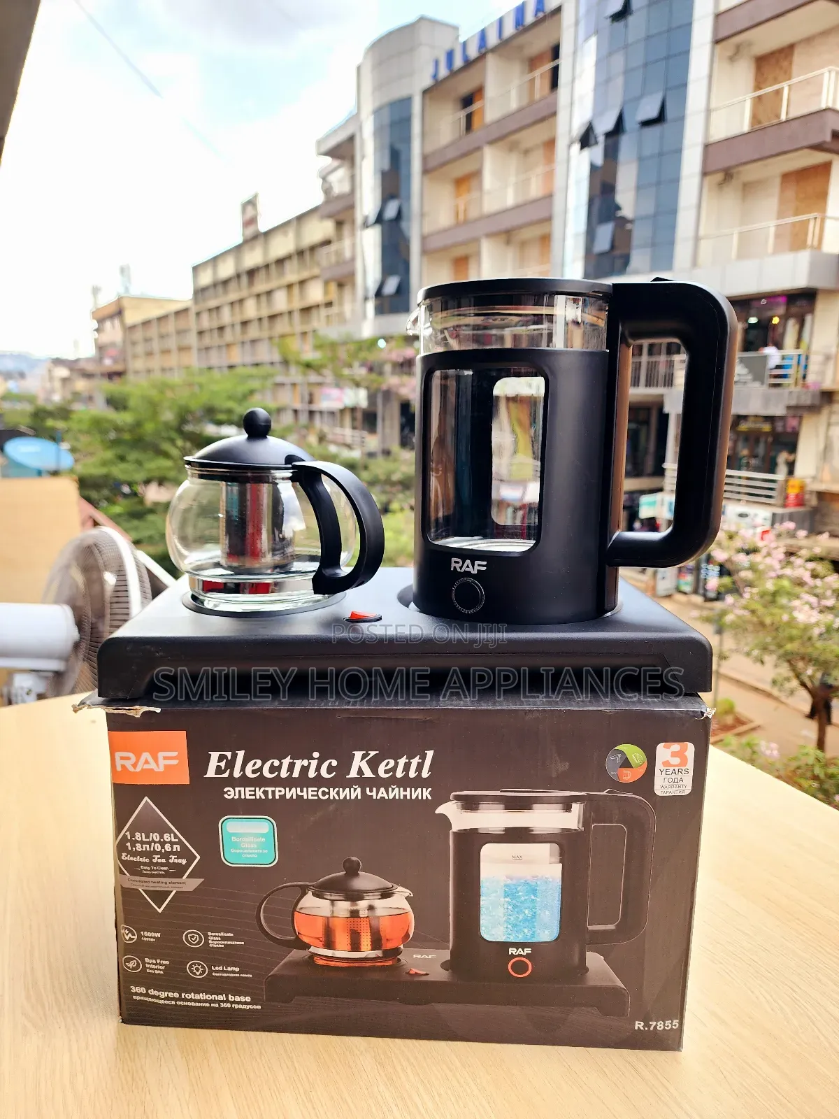 2 in 1 RAF ELECTRIC KETTLE