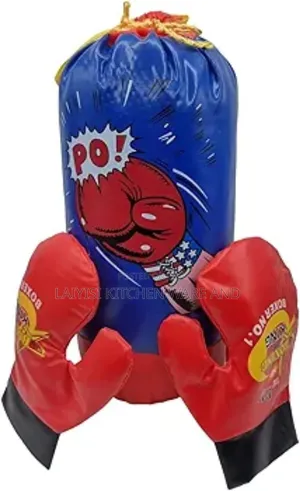 Boxing Set With Gloves and Bag for Children Gift Idea