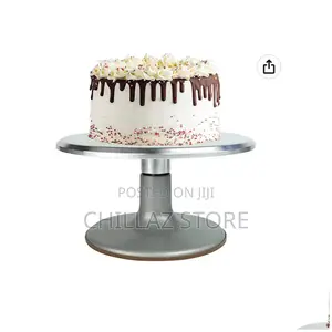 Stainless Steel Cake Turntable Stand.