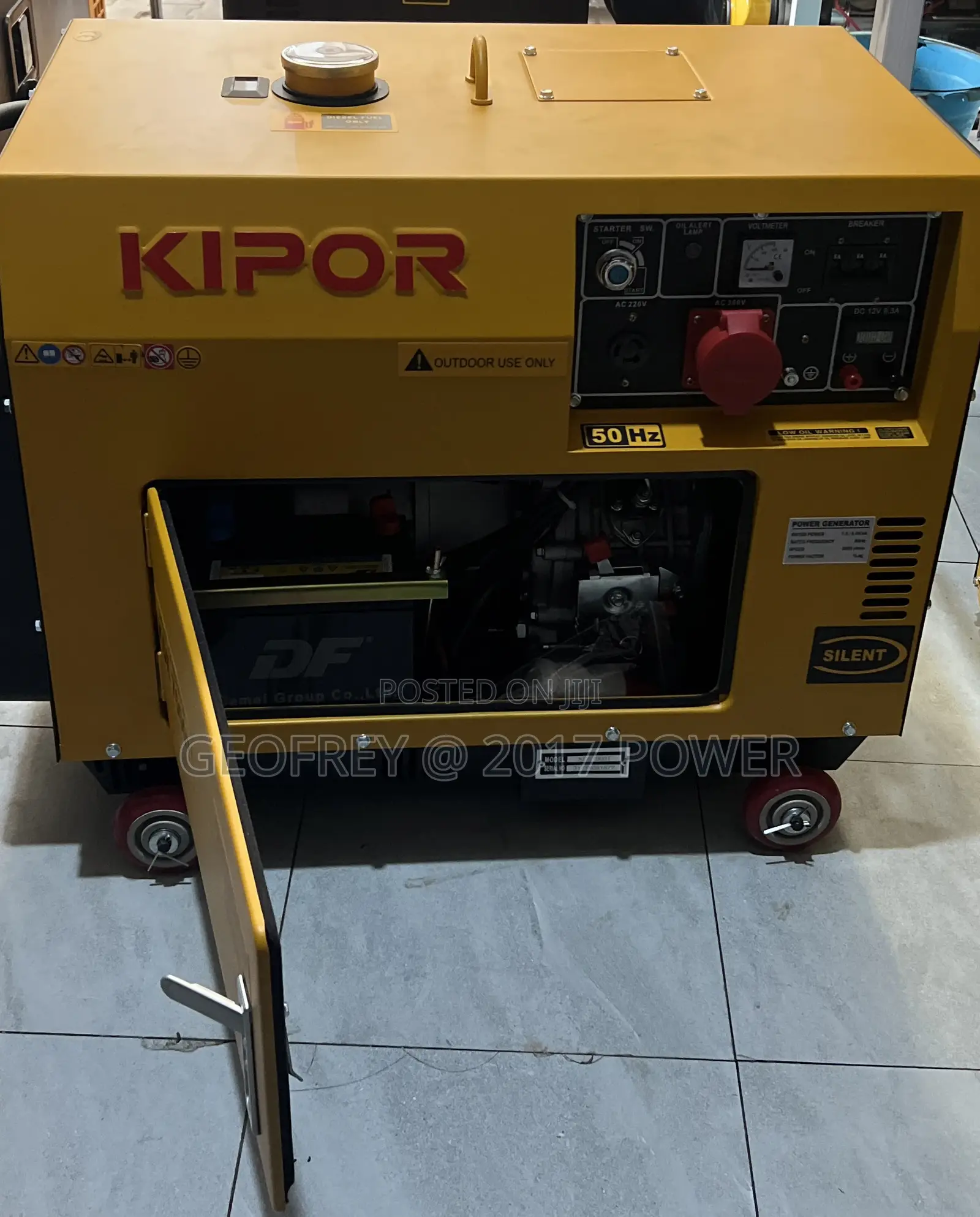 Kipor 3 Phase 7.5kva Diesel Generator / Kde7000t