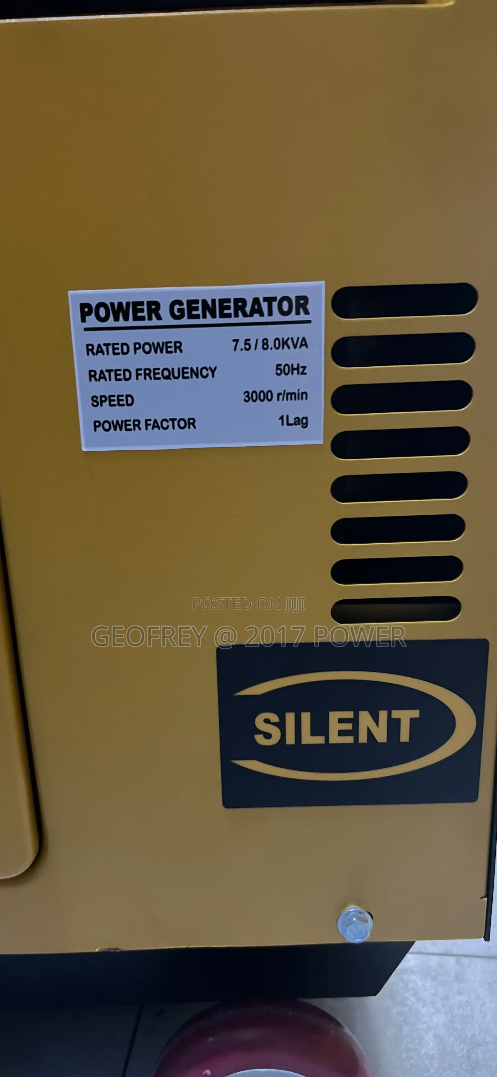 Kipor 3 Phase 7.5kva Diesel Generator / Kde7000t