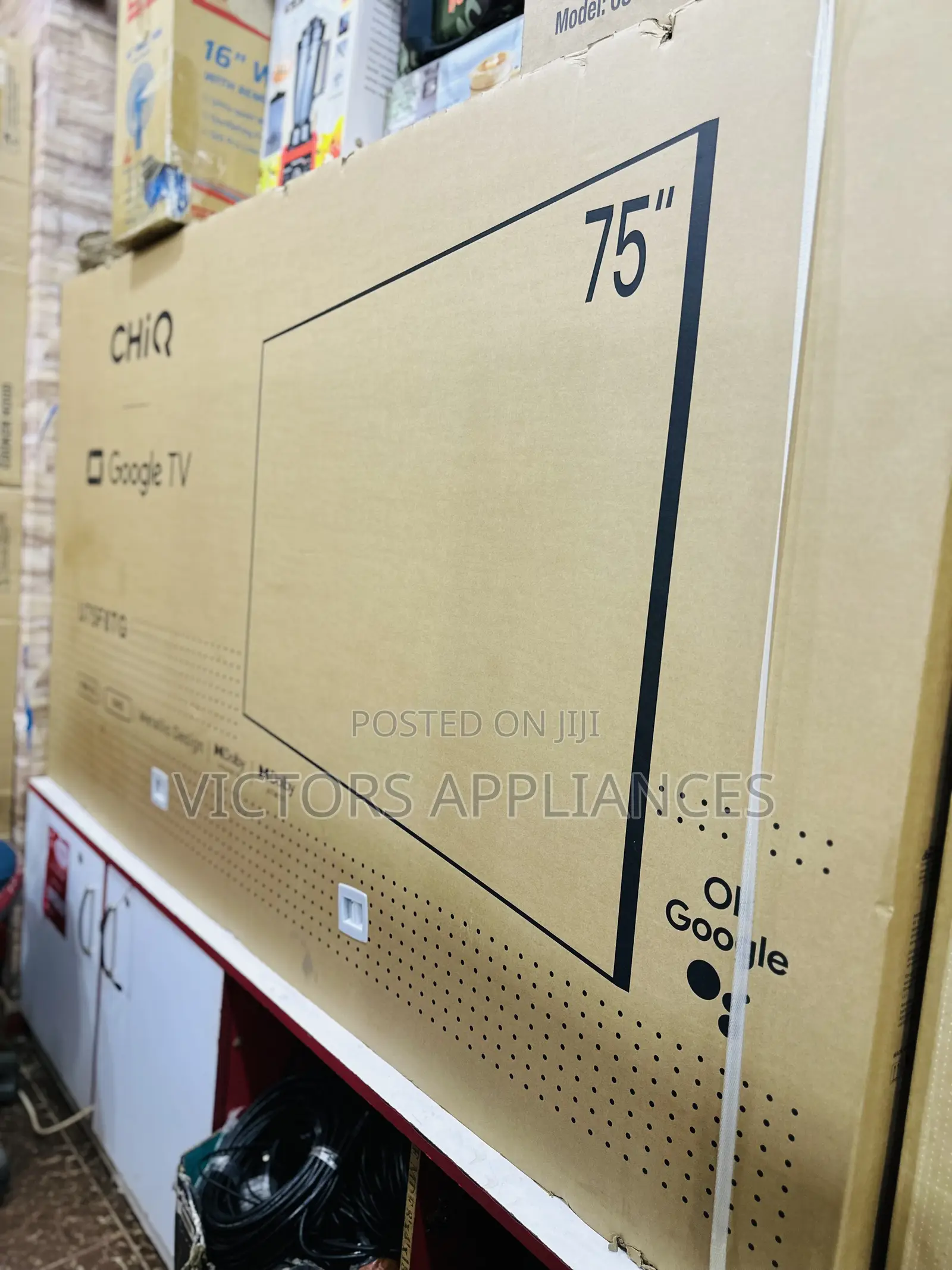 75” Chiq Uhd Smart Google Tv