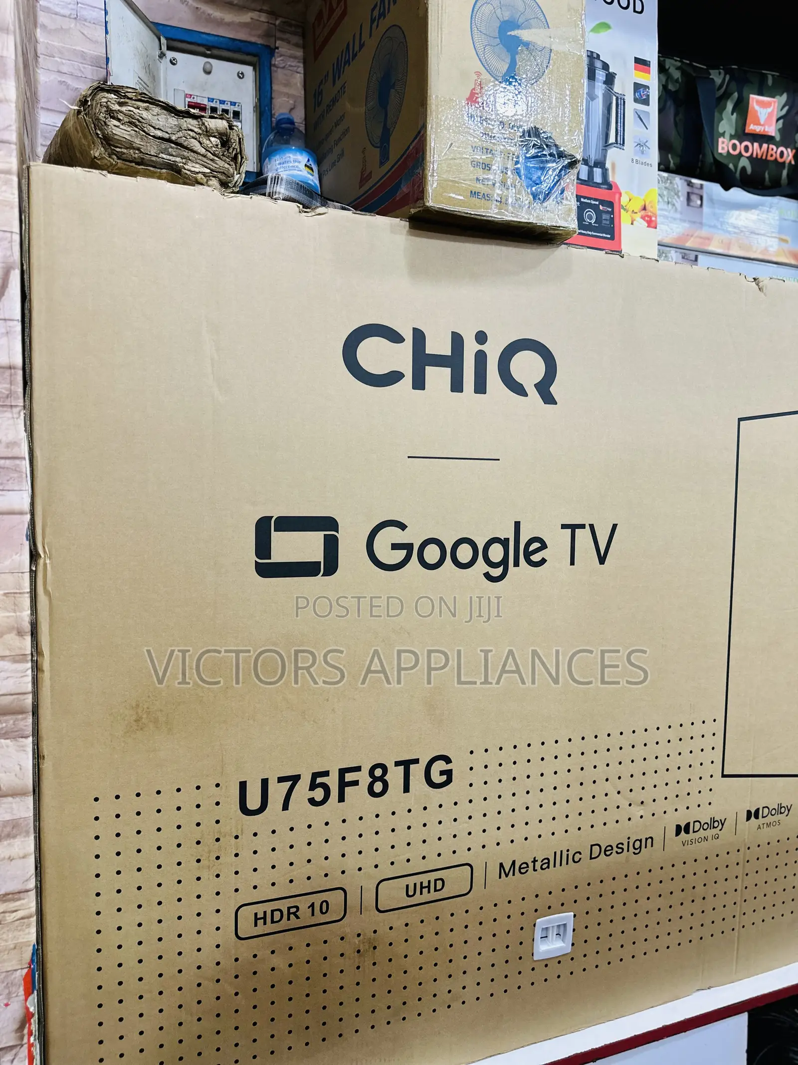 75” Chiq Uhd Smart Google Tv