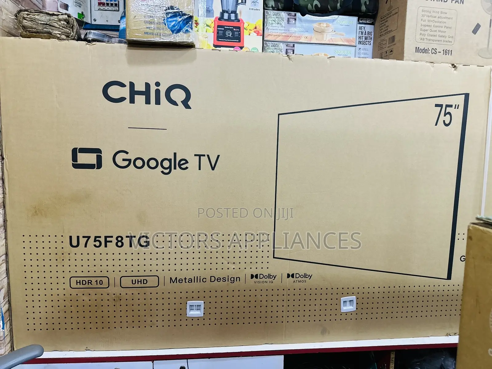Chiq 75” Google Tv