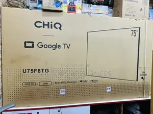 Chiq 75” Google Tv