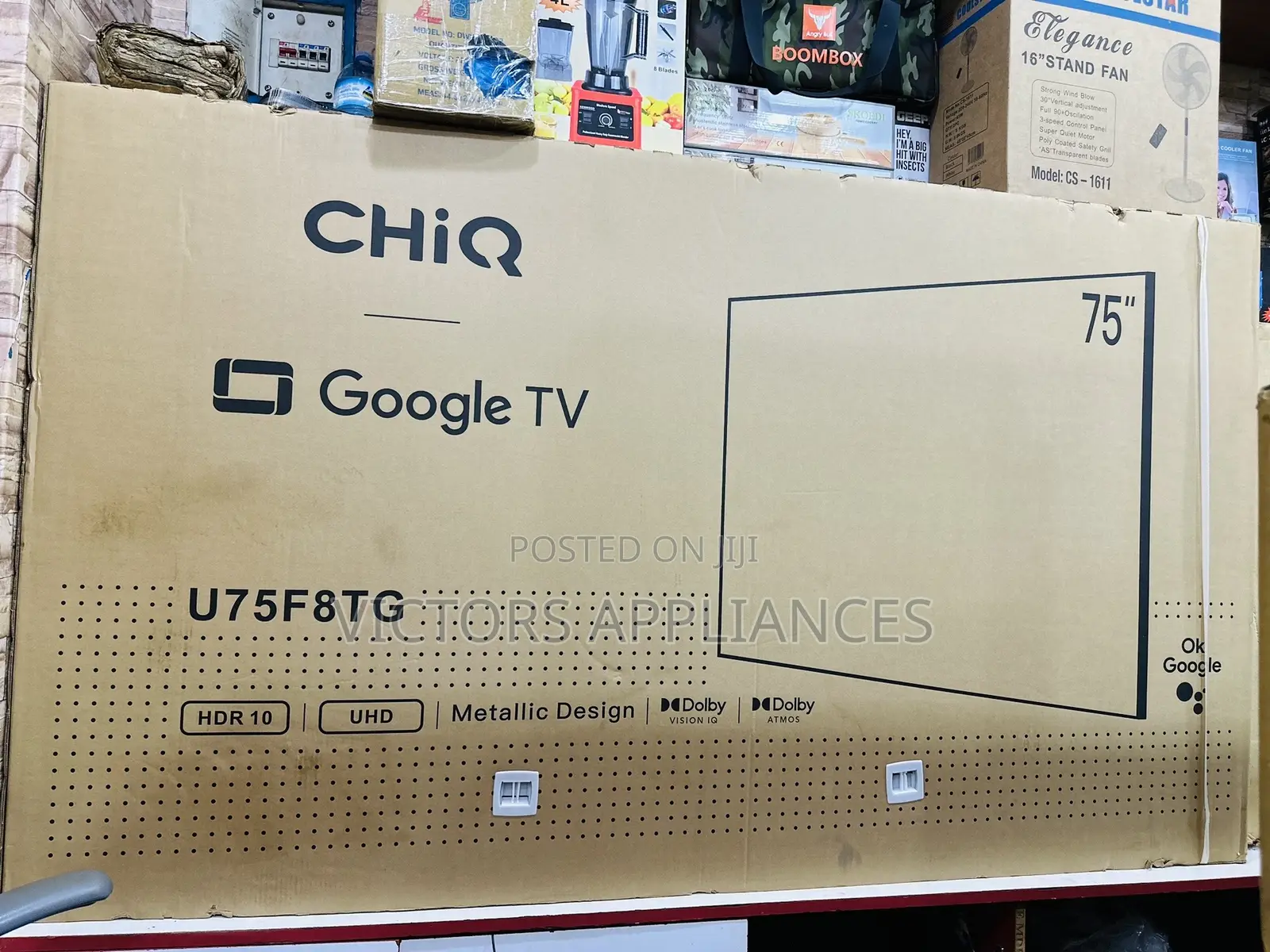 75inches Chiq Google Tv
