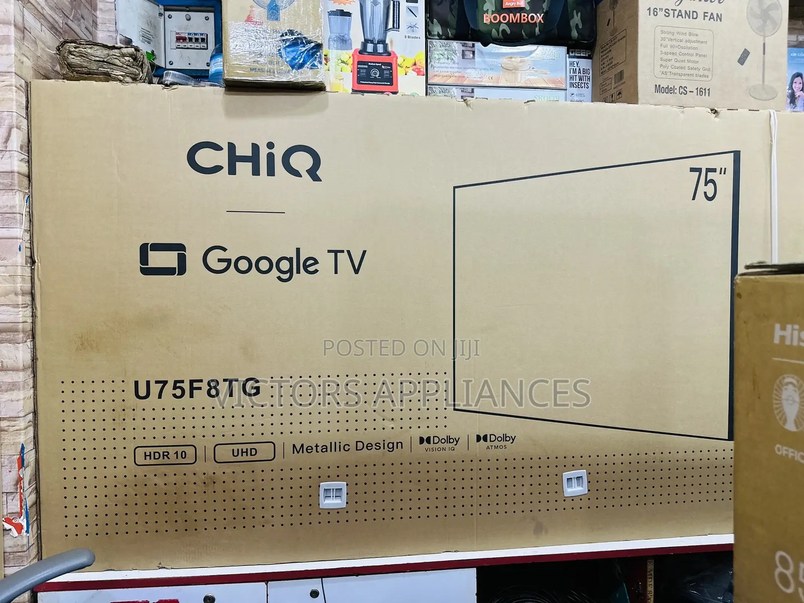 75inches Chiq Google Tv